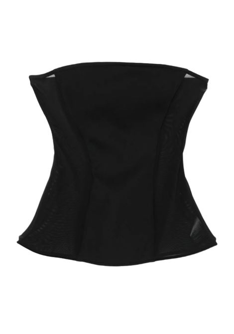 Corsetto in mesh senza spalline in nero Alex perry - donna ALEX PERRY | T0261PF25BLK